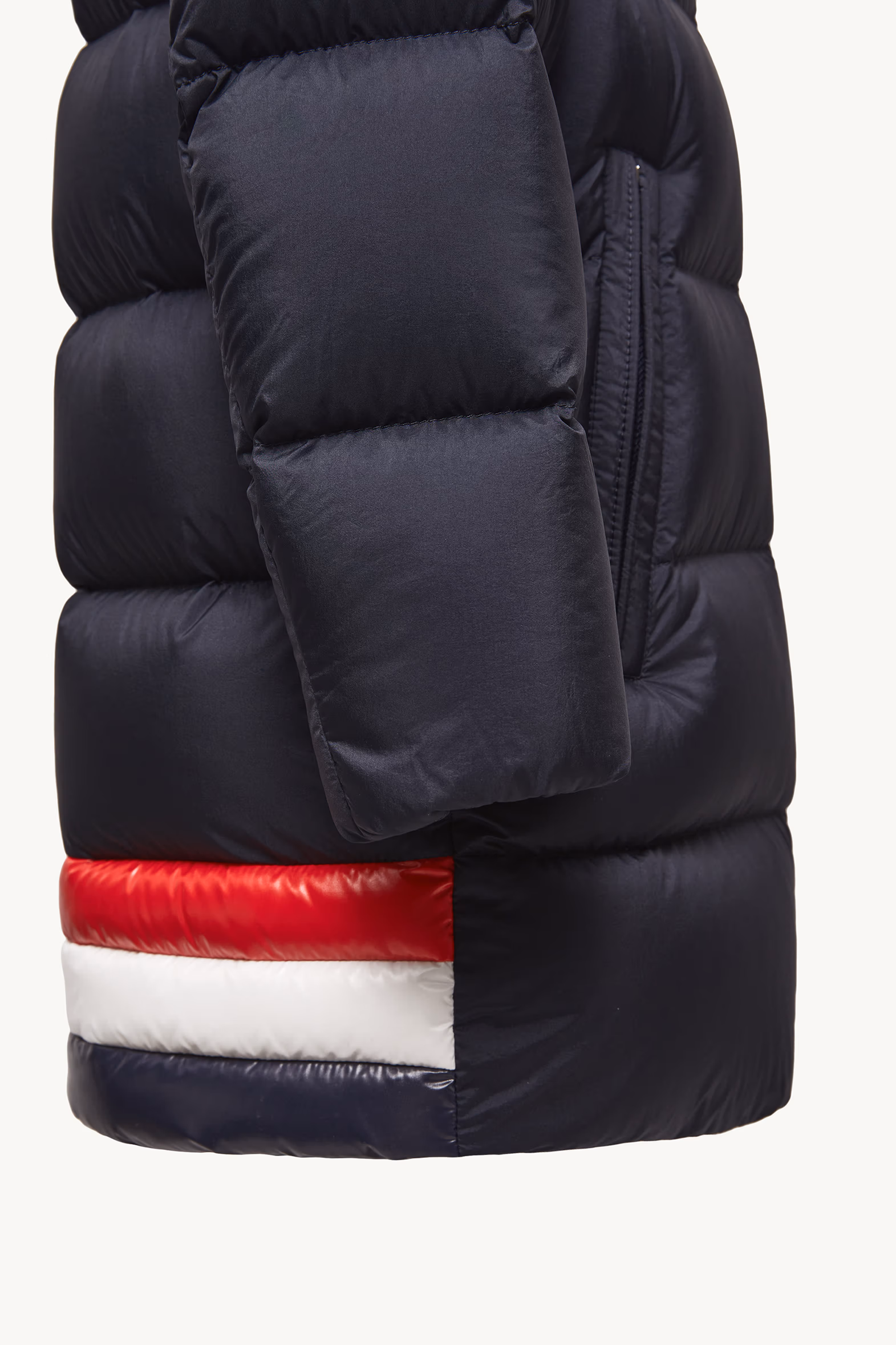 Marat Hooded Down Jacket Boy Night Blue Moncler 5
